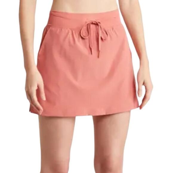 90 Degree by Reflex Skirt Front Pockets Coral Pink Size Medium - Picture 1 of 10